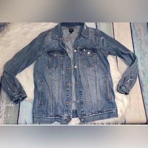 Gap denim jacket mens size XS
